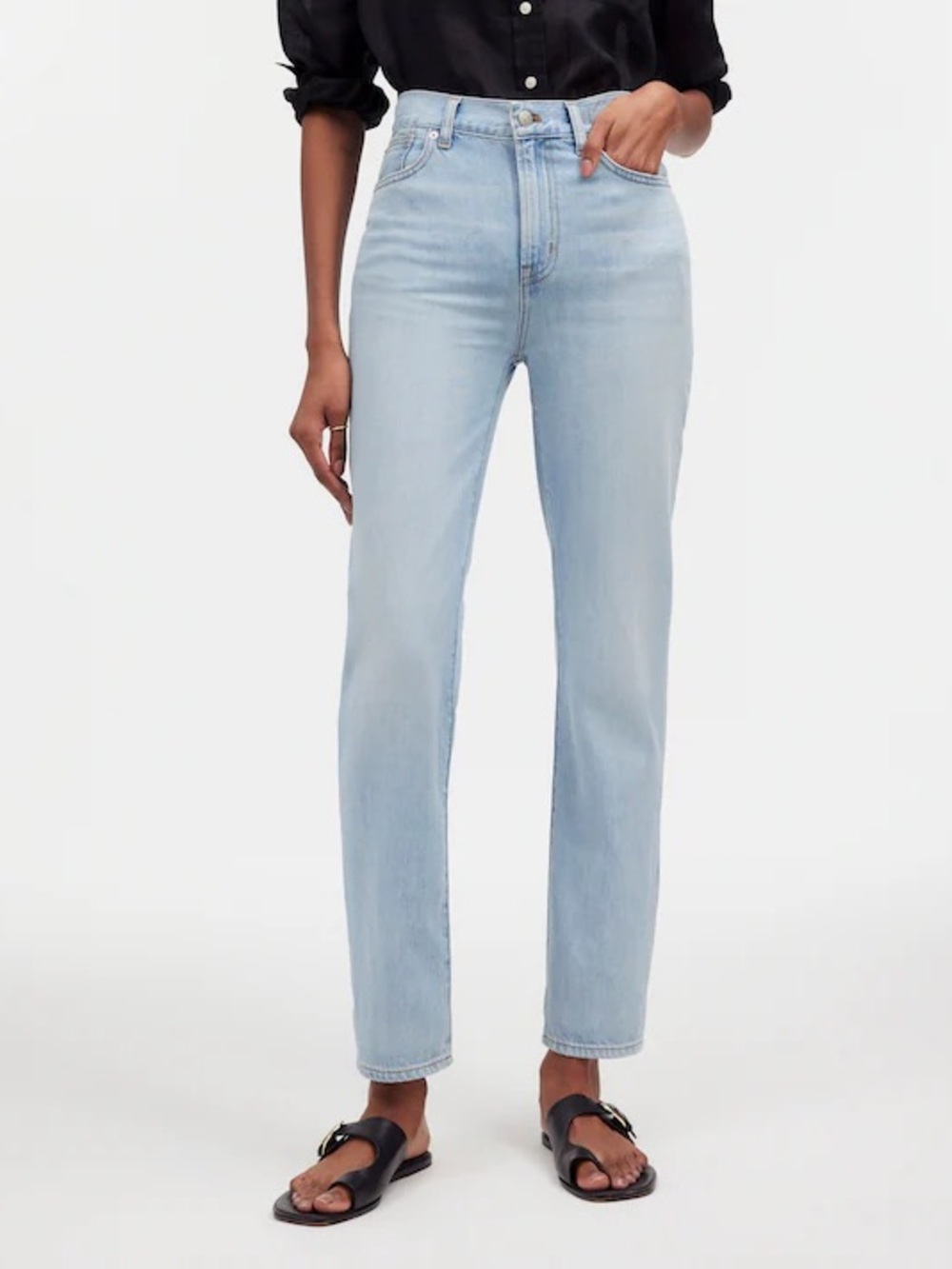Madewell The Perfect Vintage Jean Women’s 26 Light Wash High Rise Straight Leg